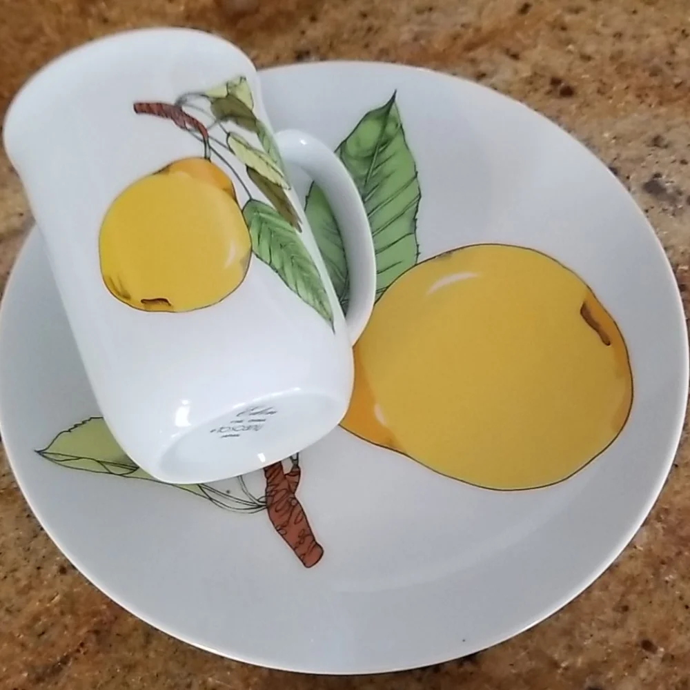 VTG Eden fine China Toscany Japan Fruit 8-pc set